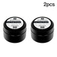 MSRUIOO 10ml Clear Solid Nail Tips Gel Long Lasting Strong Adhesion UV/LED Building Gel for Nails Home Salon Manicure DIY Design