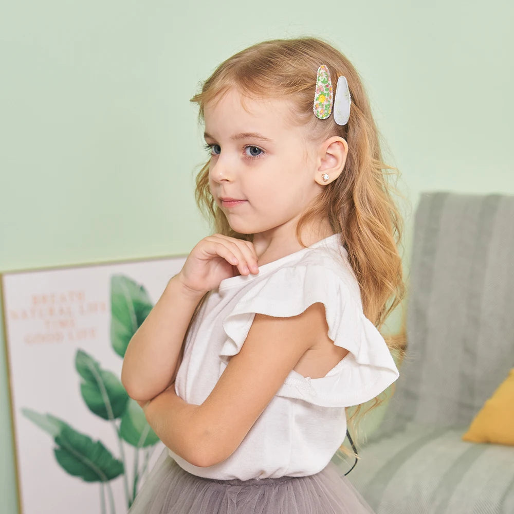 5Pcs BB Clips Set Toddler Baby Girls Hair Clips Children Barrettes Ins Sweet Daisy Hair Accessories