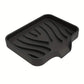 Silicone Soap Dish with Drain, Kitchen Soap Tray Shower Self Draining Soap Dish Soft Bathroom Soap Holder for Kitchen Bathroom