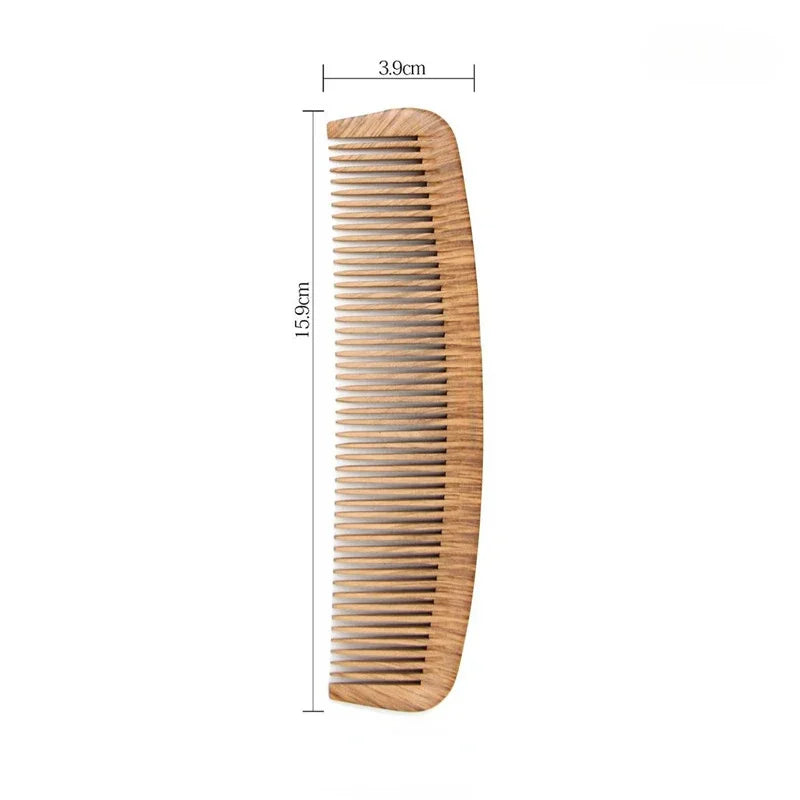Natural Pear Blossom Comb Smooth Comb Scalp Massage Anti Tangling Bamboo Wood Comb Anti Tangling Static Hair Brush Salon Tool