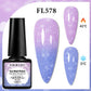 FOUR LILY 7ml Thermal Nail Gel Polish 3 Colors Changing Semi Permanent Soak Off UV/LED Nail Supplies Gel for Manicure Design