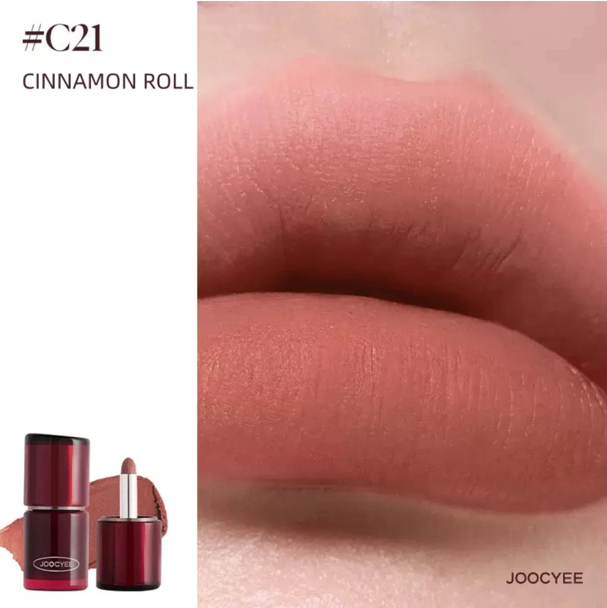 Joocyee Christmas Makeup Collection LIP N CHEEK BALM GLAZED OR MATTE Eyeshadow MULTI PURPOSE CREAM Lipstick blush cream Original