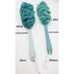 Back Scrubber for Shower Loofah Long Handle Bath Body Brush Soft Nylon Mesh Sponge On a Stick for Shower Men Women Elderly Exfo