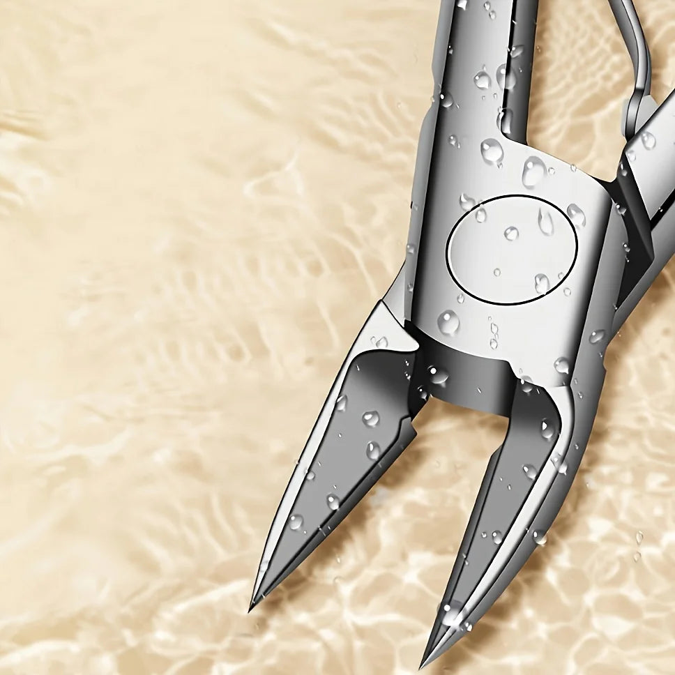 1 piece Thick Nail Professional Nail Clipper with Stainless Steel Body for Nail Care and Removing Ingrown Nails