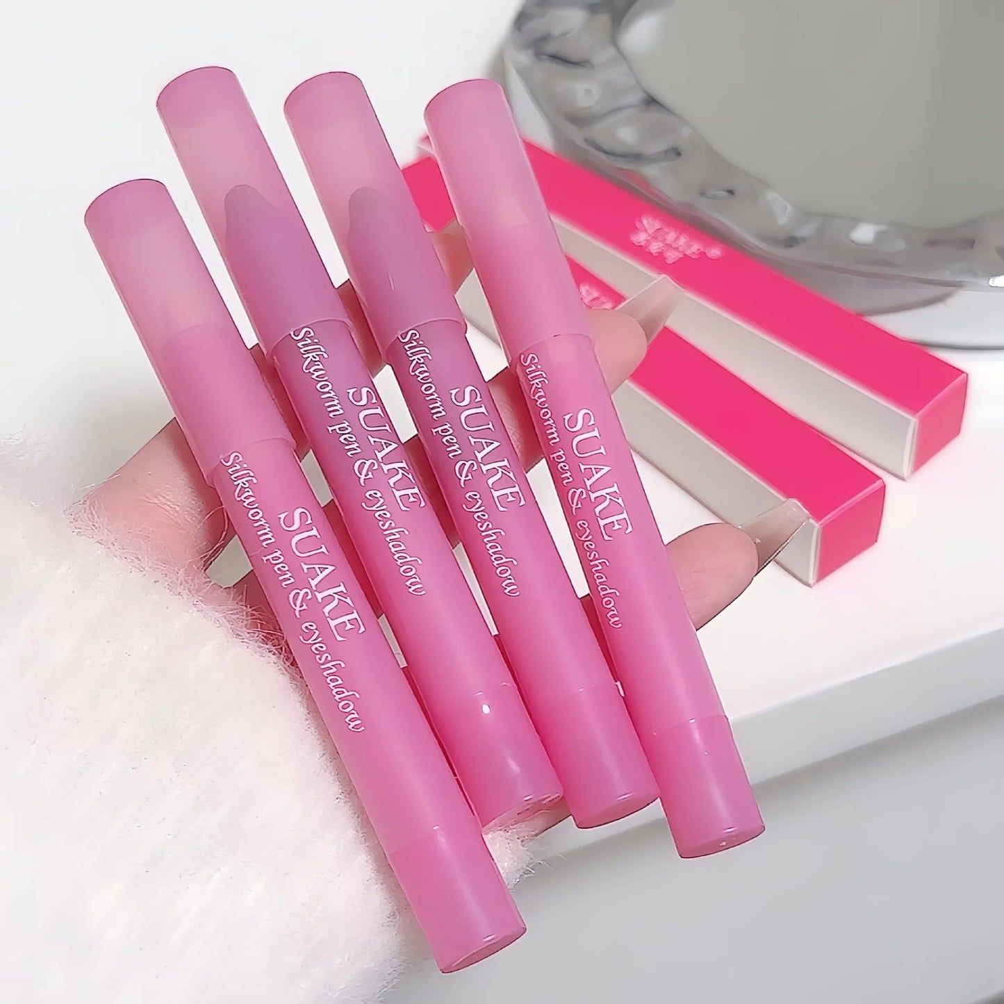 Matte Lying Silkworm Pen Highlighter Contouring Stick Face Outline Shadow Bronzer Concealer Cream 3D Brightening Korea Cosmetic