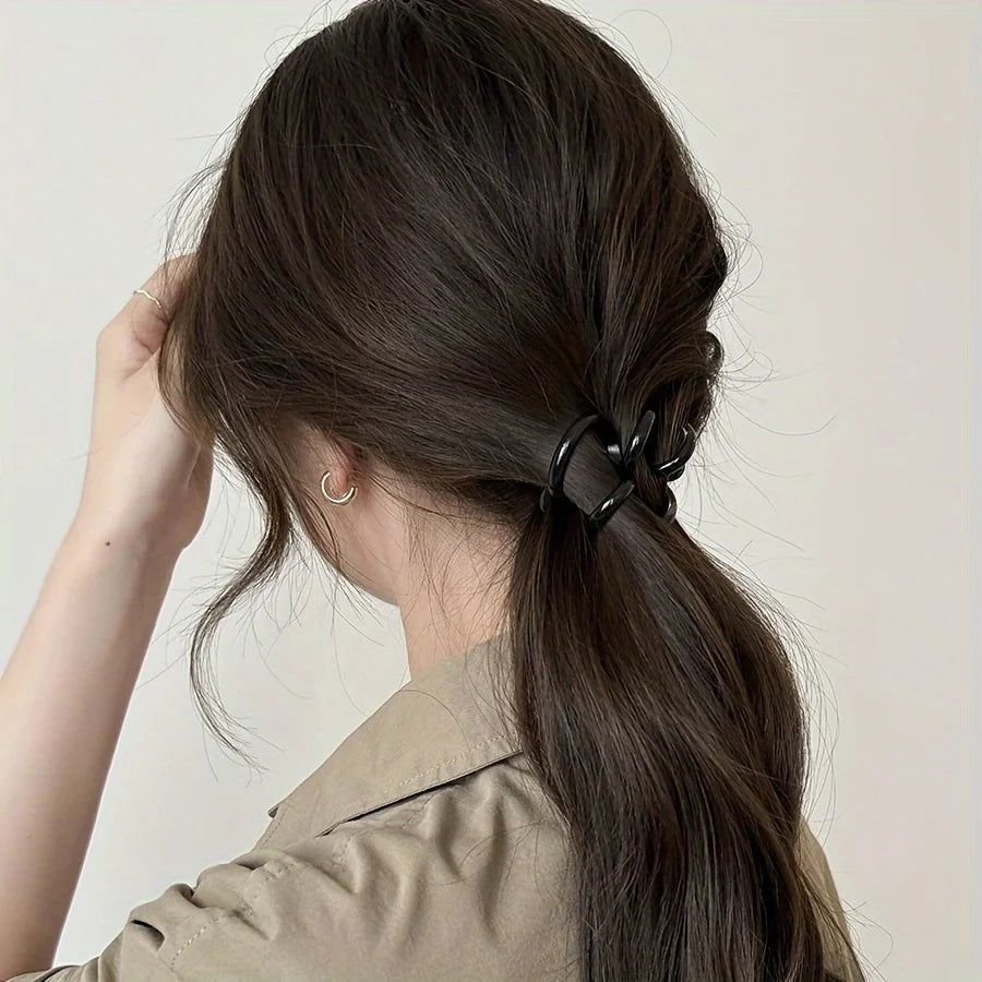 3pcs Elegant Spiral Hair Scrunchies - High Elasticity, Stylish Phone Cord Headbands, Perfect for Spring & Summer