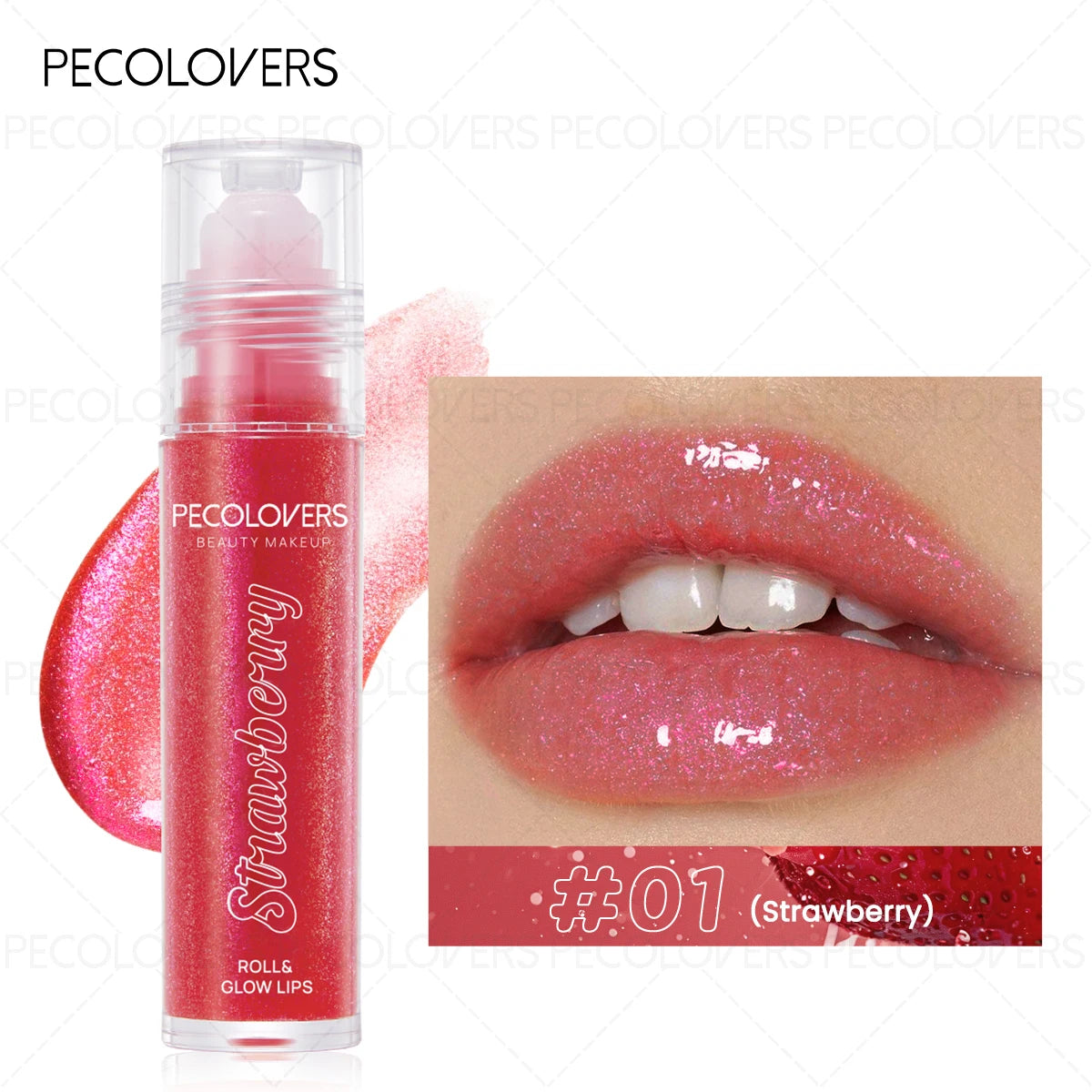 Lip Gloss Shiny Shimmer Mirror Hydrating Moisturizing Water Shine Lipstick Nourishing Care Dewy Lip Makeup