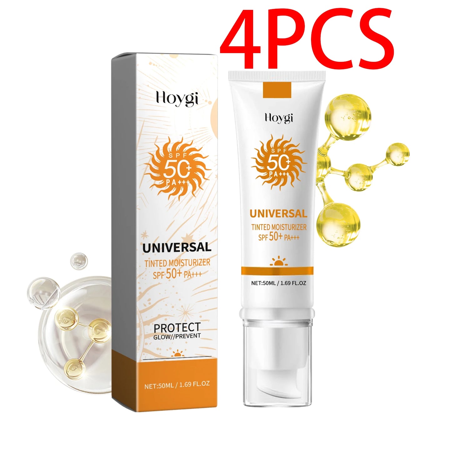 Hoygi Sunscreen whitening face sunscreen isolation makeup base moisturizing refreshing UV sunscreen Skin Whitening Cream