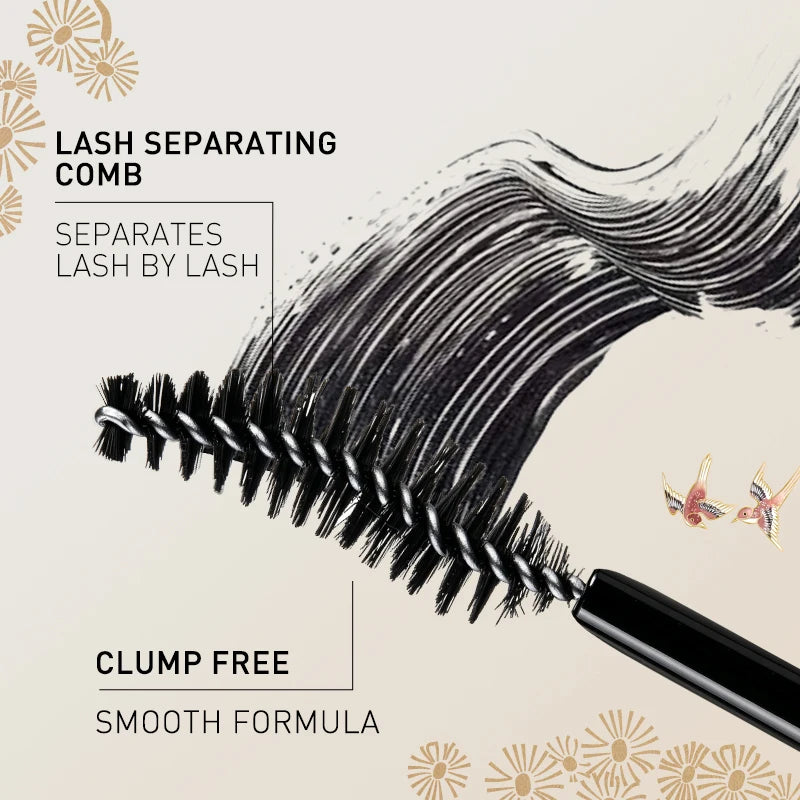 CATKIN Mascara Black, Volumizing & Lengthening Waterproof Nourish Eyelash Mascara, Create Longer and Thicker Looking Lashes