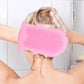 NewShower Gloves Bath Scrub Remover Body Exfoliating Massage Shower Brush Silicone Bath Brush Skin Clean Silicone Bath Brushes