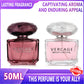 50ML Osmanthus Peony and Pomegranate Fragrance Perfume for Women Crystal Diamond Series Light and Elegant Scent Parfum