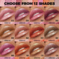 1PC Non-stick Cup, Waterproof, Long-lasting, Rich Colors, Fine Glitter, Pearlescent Lipstick, Ideal Christmas/Halloween Gift