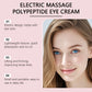 Peptide Eye Cream Vibration Massage Brighting Removing Dark Circle Firming Anti Wrinkle Moisturizing Electric Roller Eye Serum