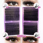 MAGEFY DIY Lashes Extensions Kit 800pcs Lash Clusters 80D/100D Wispy Individual Lashes Mix 9-18mm Cluster Eyelash Extension