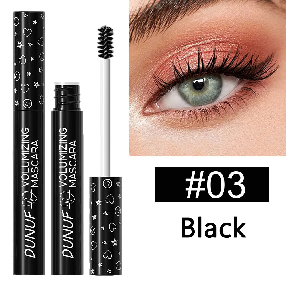 Colorful Curling Mascara Waterproof Fast Drying Eyelashes Extension Multicolor Lashes Makeup Lasting Waterproof White Mascara