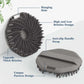 Silicone Body Scrubber Bath Shower Cleansing Brush, Body Scrubber Shower Cleaning Exfoliating Use for Sensitive Skin,