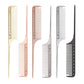 Metal Hair Comb Rat Tail Hairdressing Combs Hair Cutting Dying Hair Parting Comb Curly Hair Brush Barber Tools Salon Accessaries