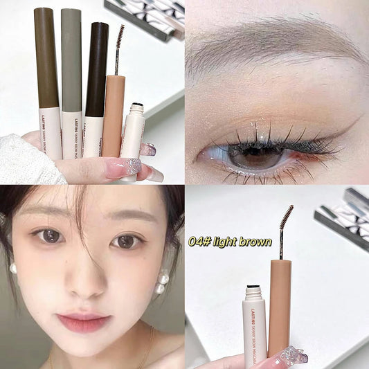 Natural Eyebrow Enhancer Dye Gel Tint Set Waterproof Long Lasting Quick Dry Dyeing Brow Tattoo Tinted Cream Brow Makeup Cosmetic