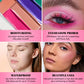 3pcs Matte Eye Shadow Primer Suitable for Oily Eyelid Eye Makeup Base Waterproof and Stain Resistant,Durable Cream Liquid Makeup
