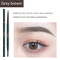Novo Color Double Eyebrow Pencil with Brush Waterproof Lasting Extremely Slim Sketch Eye Brow Tattoo Pen Eye Makeup Cosmetic