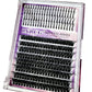 Lash Clusters 120D 100D Lash Spikes Eyelash Clusters Volume Individual Lashes DIY Spiky Lash Extension Mega Cluster Eyelash