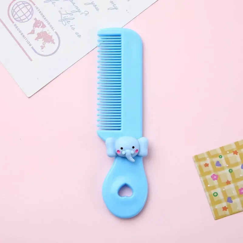 1PCS cute children's comb special portable small comb for newborns, safe and scratch-resistant cute baby comb