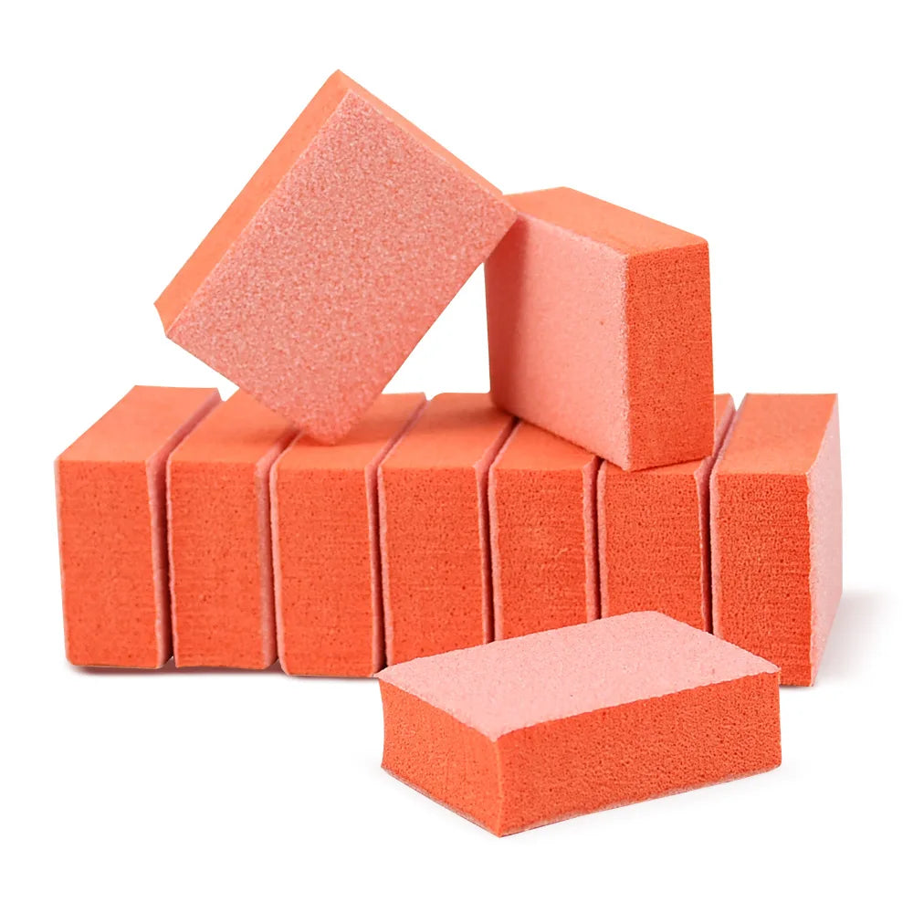 7500Pcs/Carton Mini Nail Buffer Block Sponge File Nail Polisher Manicure Set