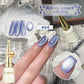 15ML Retro Glitter Cat Magnetic Nail Gel Polish t Cat Eye Holographic Reflective Semi Permanent UV Gel Soak Off Sparkling Nail A