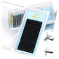 AGUUD 16 Rows Eyelash Extensions Individual 5-25mm Faux Mink Russian Volume Makeup Lashes Black Cashmere Eyelashes For Extension