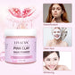 Pink Clay Mask Powder Face Reduce Blackheads Acne Kaolin Peel Off Purify Pores Facial Whitening Exfoliating SPA Beauty Skin Care