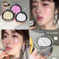 Light Perception Highlighter Powder Makeup Diamond Glitter Eyeshadow Palette Bright Shiny Illuminator Face Eye Makeup Cosmetics