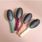 Fried Dough Twists Boar Bristle Hair Brush Scalp Massage Comb Professional Salon Grade Detangling Hairbrush 1Pcs