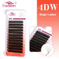 FADVAN M/L/L+/C/D Curl 3D/4D/5D W Shape Eyelash Extensions Waterproof Curling Natural Volume Lashes Soft Black False Eyelashes