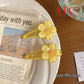 Sweet Jelly Cherry Blossom Hair Clip Headwear Cute Girls BB Clip Y2K Side Bangs Clip Hair Accessories Fresh Flowers Hairpins