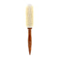 3Sizes Natural Boar Bristle Round Hair Brush Wooden Point Tail Curling Comb Salon Blow Dry Styling Brush for Fluffy Curls Bangs