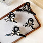 1PC/2PCS Elegant Bowknot Acetate Hair Clip, Light Luxury High-End Sense, Stylish Shark Clip for the Back of the Head
