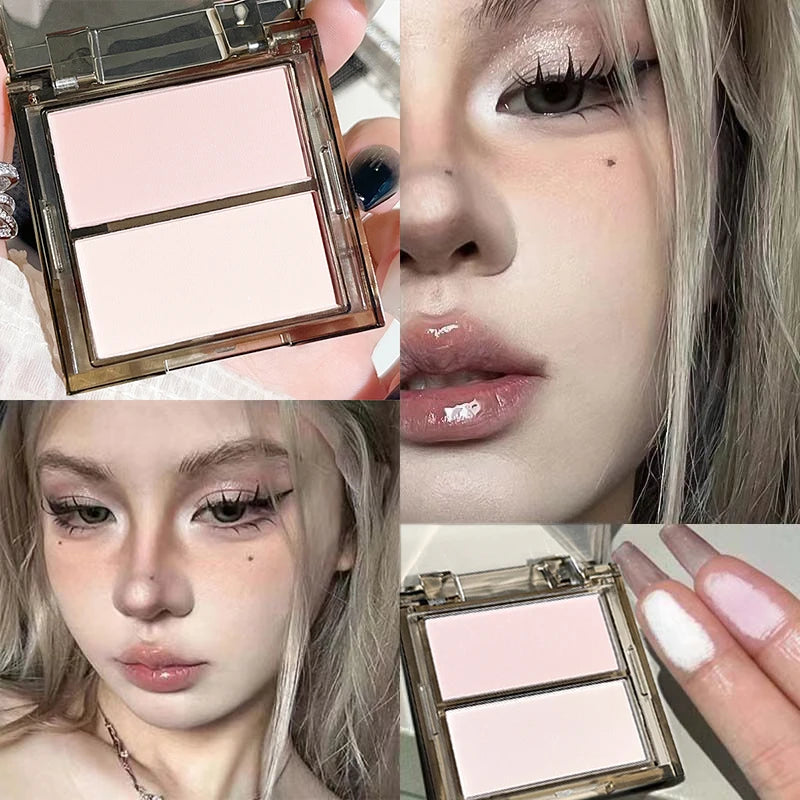 Medium skin tone matte waterproof contouring tray, medium concealer contouring powder, portable size less than 1 liquid ounce, n