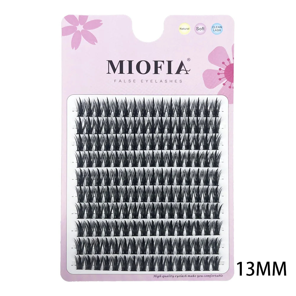 160 Bunches Mink Eyelashes 3D Natural Wispy Russian Volume Individual Eyelash DIY Eyelash Extension Makeup Tool Lashes Wholesale