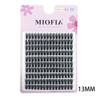 160 Bunches Mink Eyelashes 3D Natural Wispy Russian Volume Individual Eyelash DIY Eyelash Extension Makeup Tool Lashes Wholesale