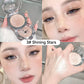 Natural three-dimensional highlighter powder, modify and brighten the silkworm, hold makeup and show color, fine highlighter