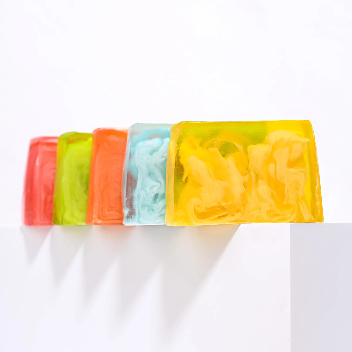 Colorful Honey Goat Milk Moisturizing Soap Natural Honey Essence Nourishes Skin Pure Natural Goat Milk Whitening Cleaning Soap