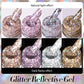 BORN PRETTY 10ml Sparkling Glitter Reflective Gel Nail Polish Sparkly Holo Shiny Pink Silver Black Gel Nail Art Salon Varnish