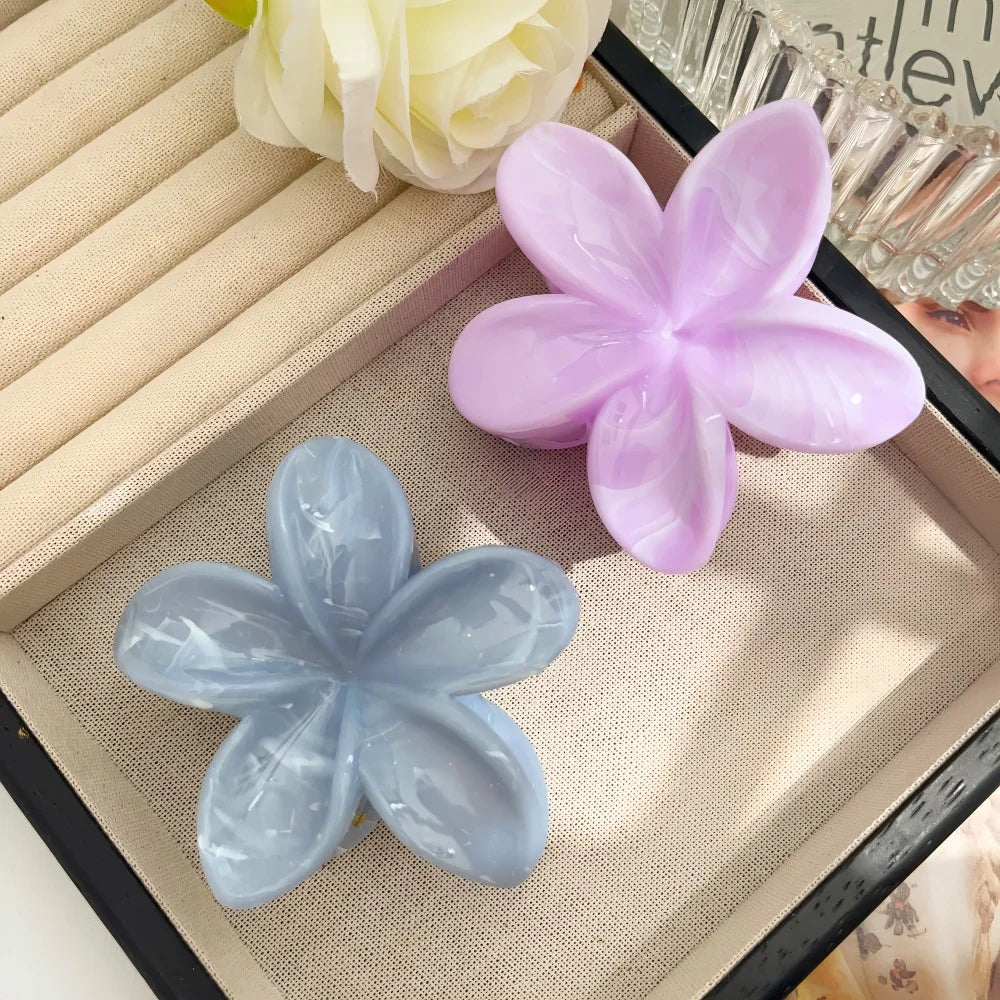 19 Styles Hair Claw Clips for Women Flower Cross Dots Heart Geometric Chic Barrettes Grip Hair Accessories Headwear Wholesale