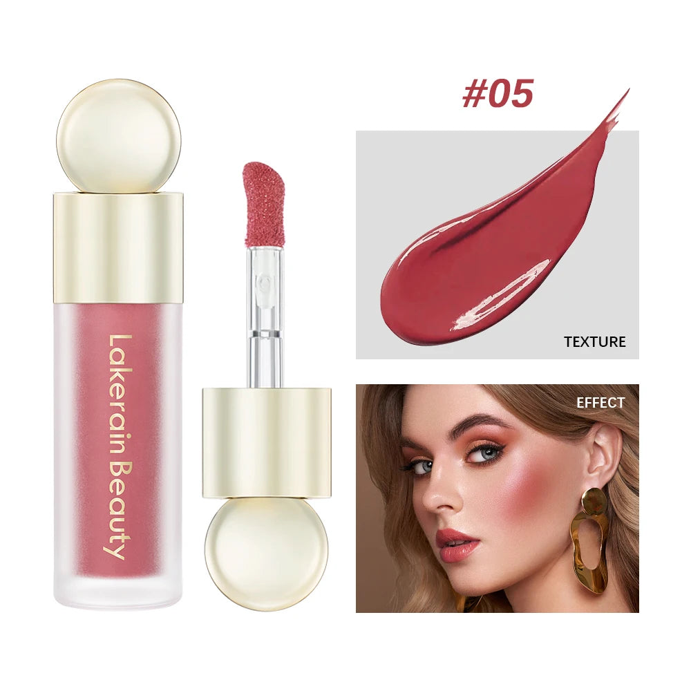 4 Colors Liquid Highlighter Brighten Skin Tone Highlighter Lightweight High Glossy Finish Natural Glow Liquid Luminizer Makeup