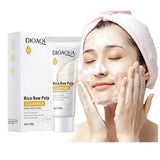 BIOAOUA Rice Cleanser Raw Pulp Oil Control Moisturizing Deep Cleaning Care Skin 100g