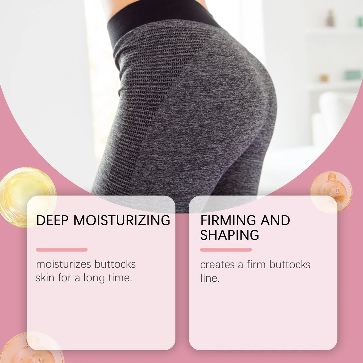 OCEAURA Hip Enlargement Cream Rapid Growth Firming Lifting Plump Shaping Sexy Deep Hydration Improving Roughness Skin Care Cream