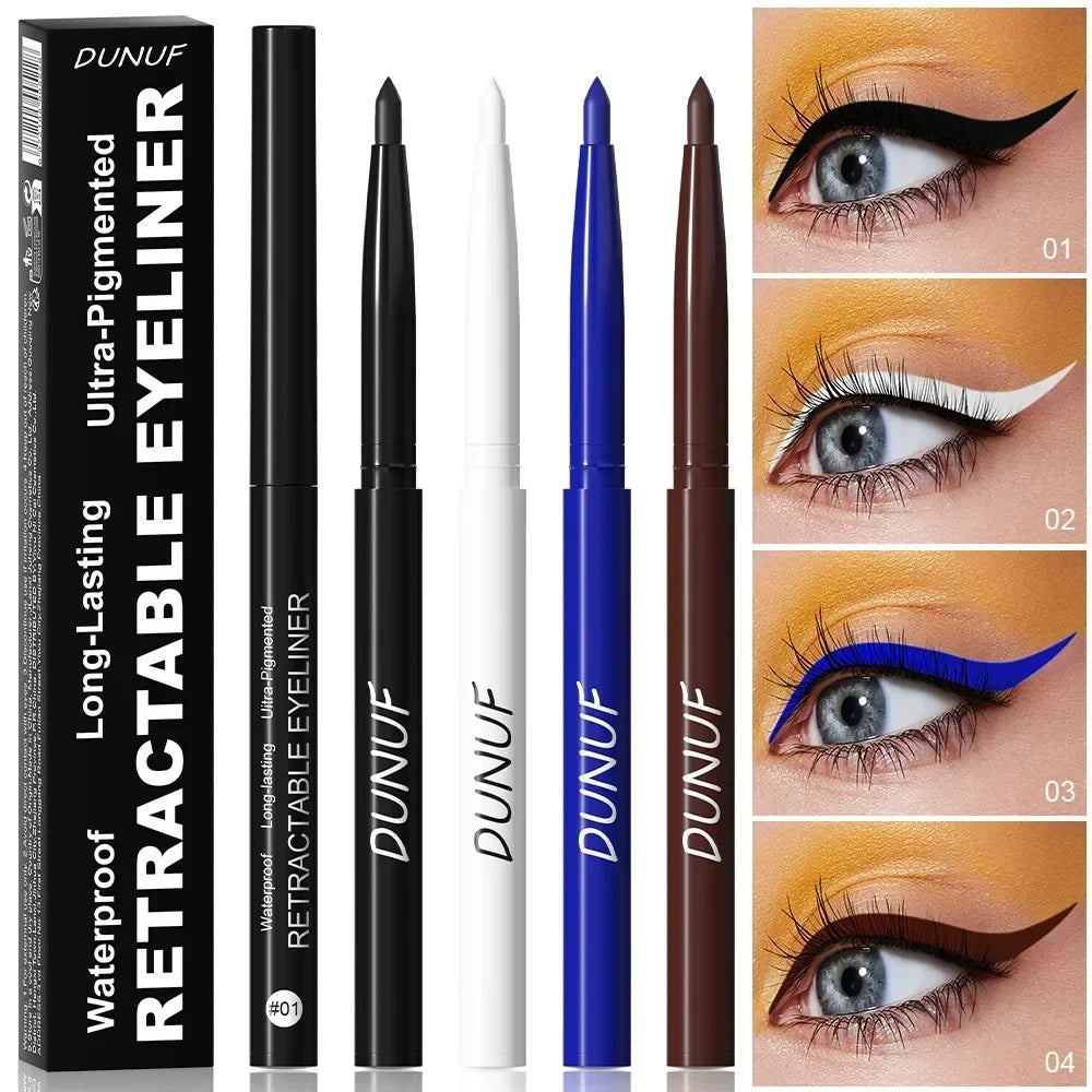 Quick-drying Eyeliner Waterproof Liquid Eyeliner Gel Pen Colourful Pigment Long Lasting Smooth Pencil Eye Beauty Makeup Cosmetic