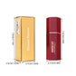 6 Colors Gold Bar Tube Lipstick Matte Texture Pearlescent Glitter Velvet Lipstick Valentine's Day Gift 1PCS