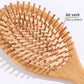 1PC Wood Comb Professional Healthy Paddle Cushion Hair Loss Massage Brush Hairbrush Comb Scalp Hair Care Healthy Bamboo Comb