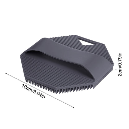 1PC Silicone Body Scrubber Bath Shower Bath Brush for Body Massager Bast Exfoliating Silicone Bathing Scrubber Body Brush